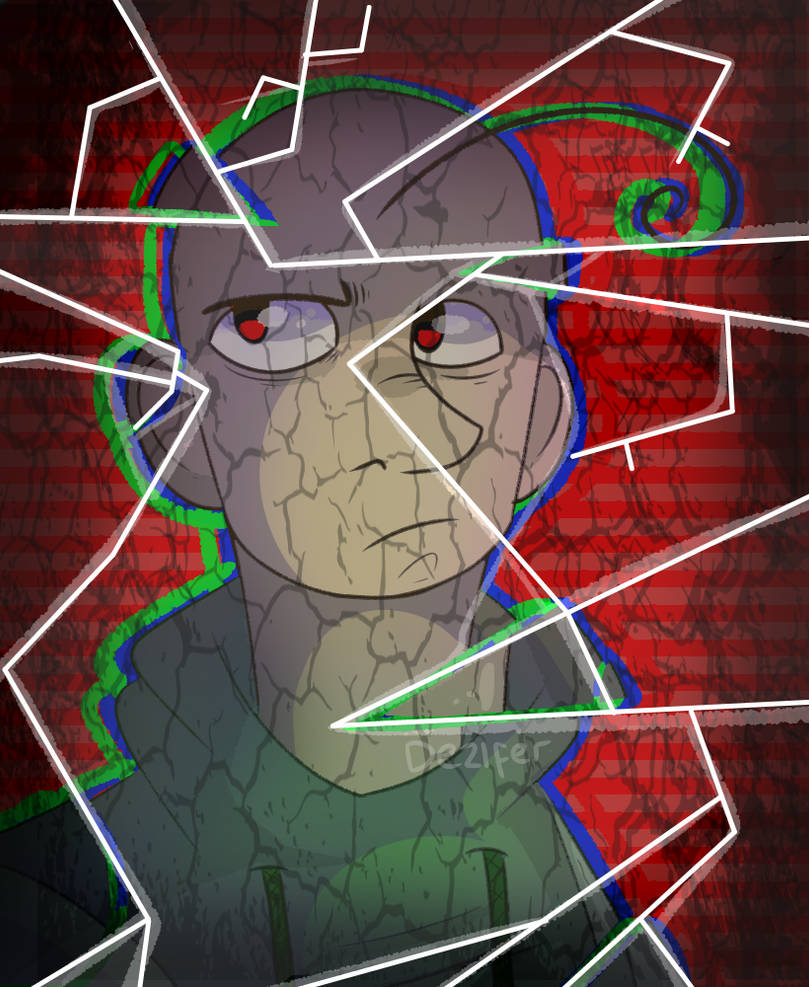 Divided Baldi Shattered - Baldi's Basics by Dezifer on DeviantArt