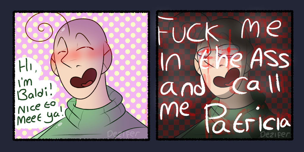 You're mine - Baldi's Basics by Dezifer on DeviantArt