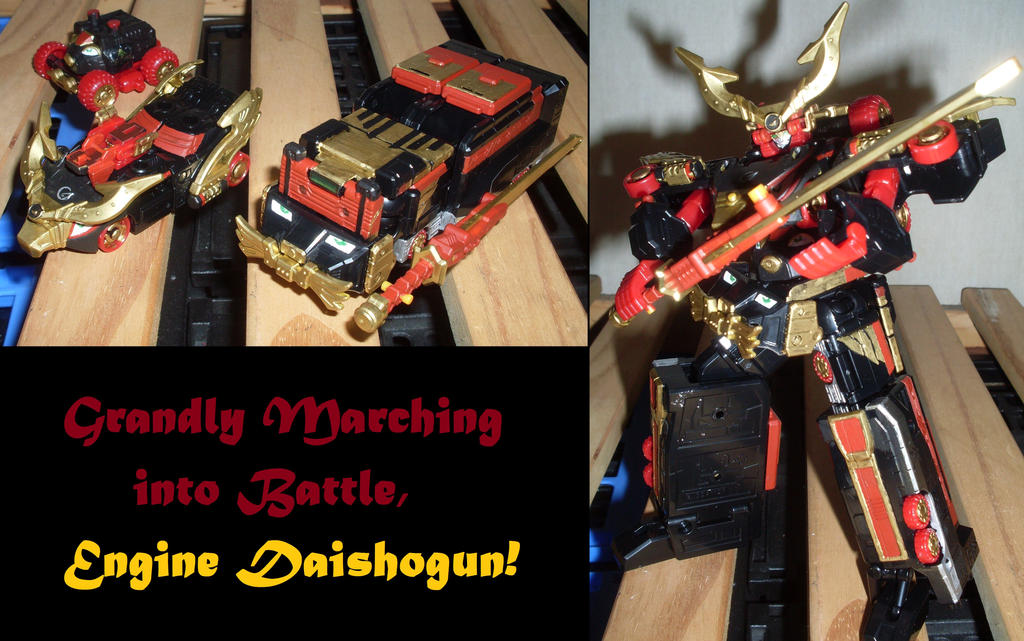 Engine Sentai Go-Onger, Engine Daishogun Candy Toy by zaphod616 on ...