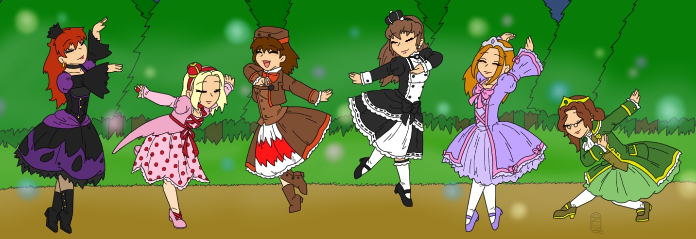 Six Lolita Princesses