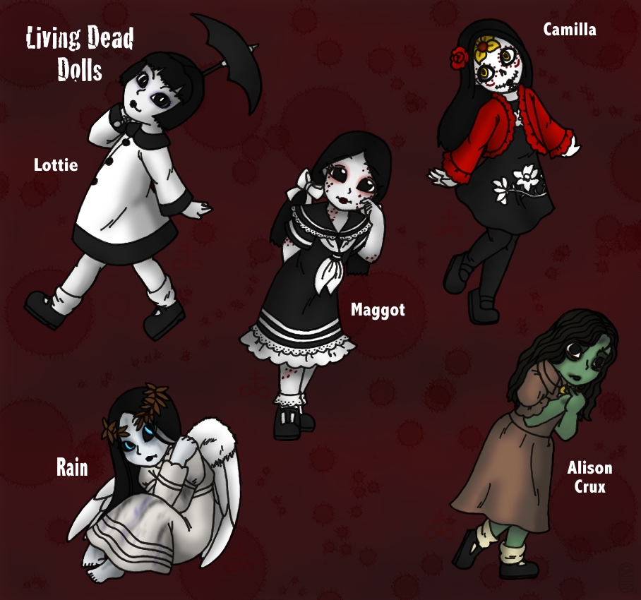 Living Dead Dolls by MuseWhimsy on DeviantArt