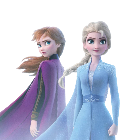 Anna and Elsa (Frozen 2) PNG # 4 by jakeysamra on DeviantArt