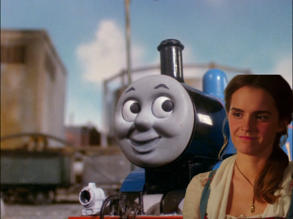Thomas The Tank Engine Meets Belle LA by jakeysamra on DeviantArt