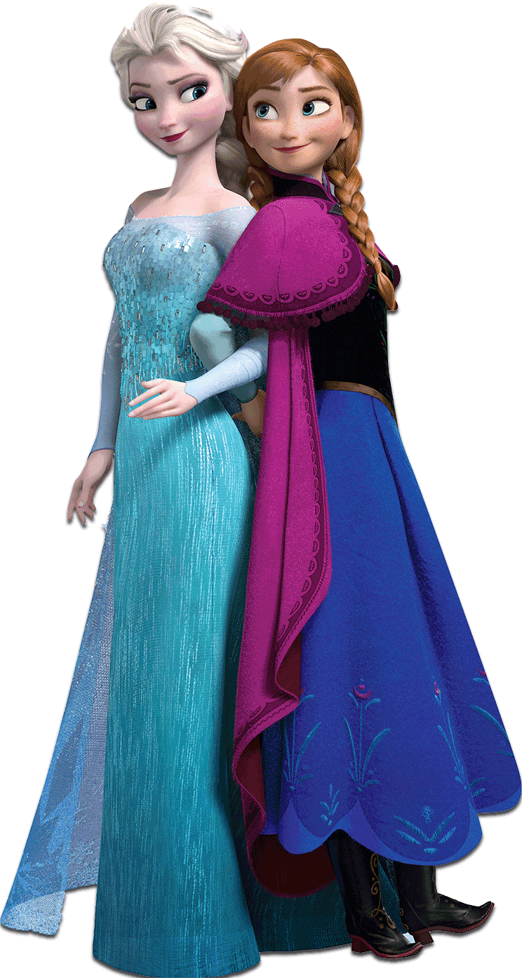 Ontleden Gepensioneerde nadering Anna and Elsa (Frozen) PNG by jakeysamra on DeviantArt