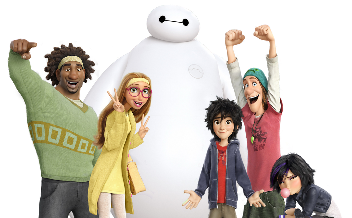 Big Hero 6 Team PNG by jakeysamra on DeviantArt