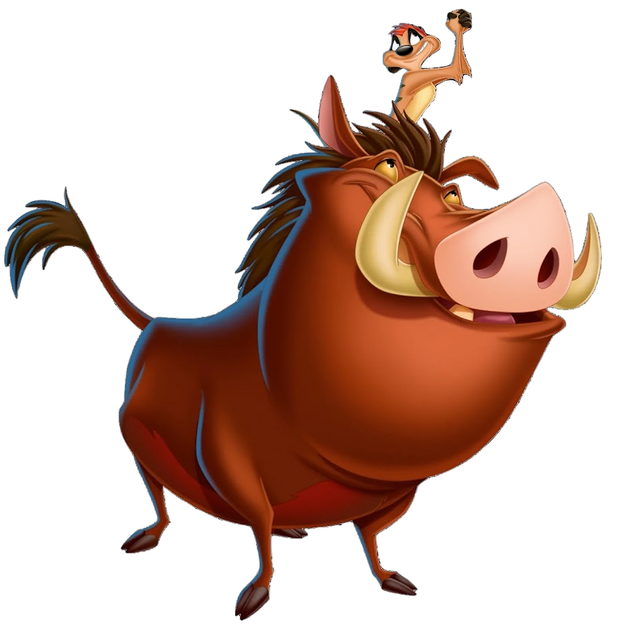 Timon and Pumbaa PNG by jakeysamra on DeviantArt