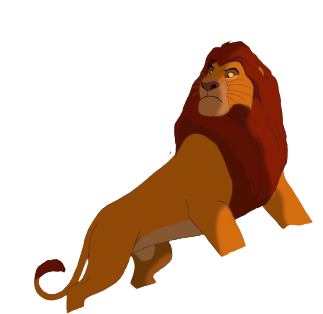 Mufasa Roars PNG by jakeysamra on DeviantArt