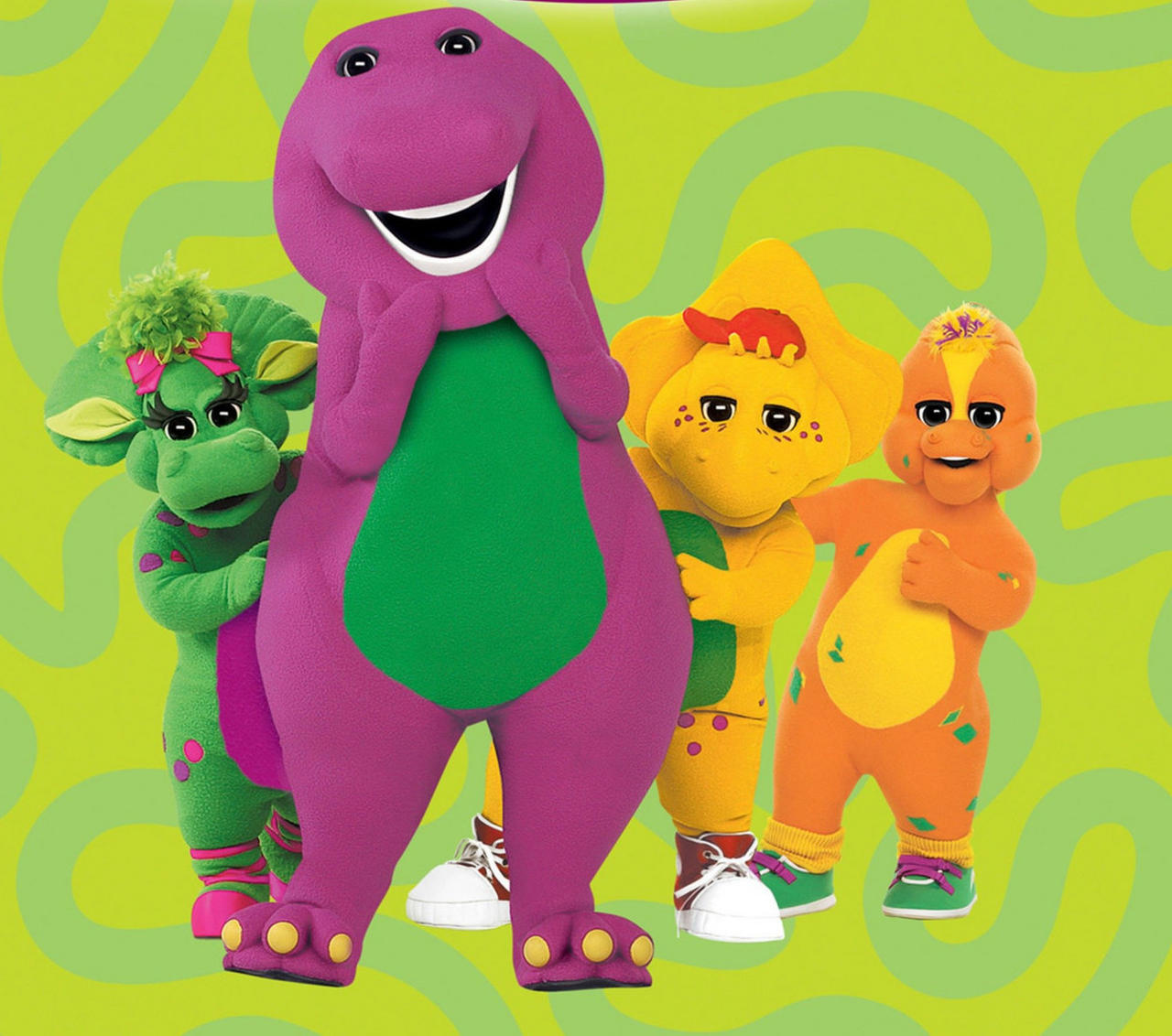 Barney,Baby Bop,BJ and Riff by jakeysamra on DeviantArt