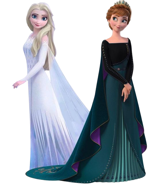 vogel Bot Kinderpaleis Anna and Elsa (Frozen II) PNG by jakeysamra on DeviantArt