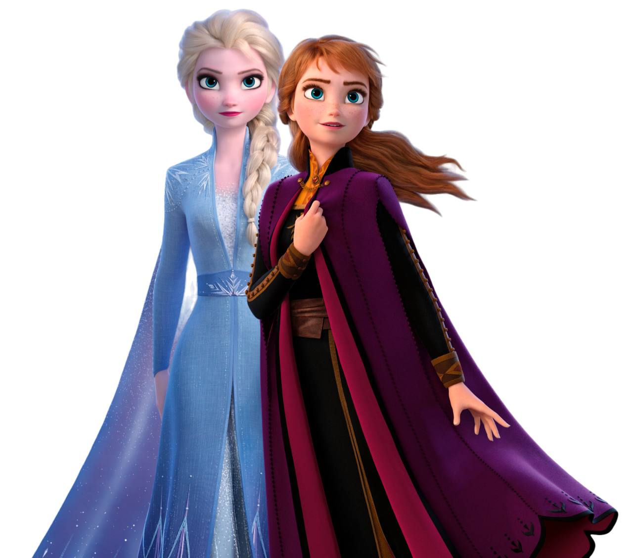 Stadscentrum bekennen Ontevreden Anna and Elsa (Frozen II) PNG by jakeysamra on DeviantArt