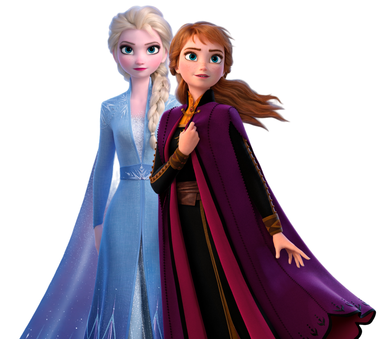 Anna and Elsa (Frozen II) by jakeysamra on DeviantArt