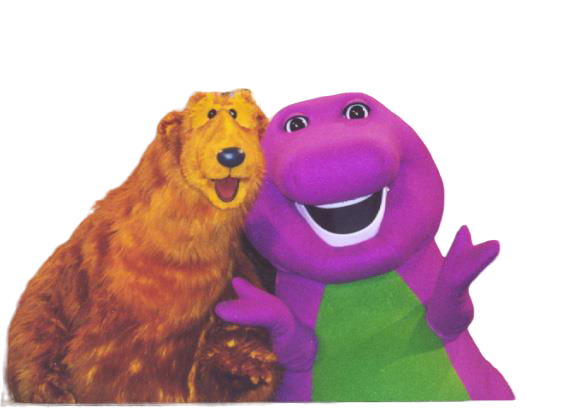 Barney and Bear PNG by jakeysamra on DeviantArt