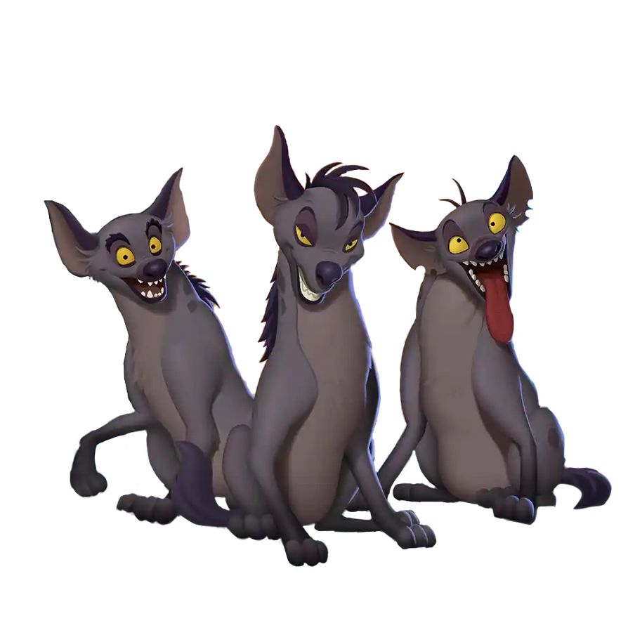 Shenzi,Banzai and Ed (MK) PNG by jakeysamra on DeviantArt
