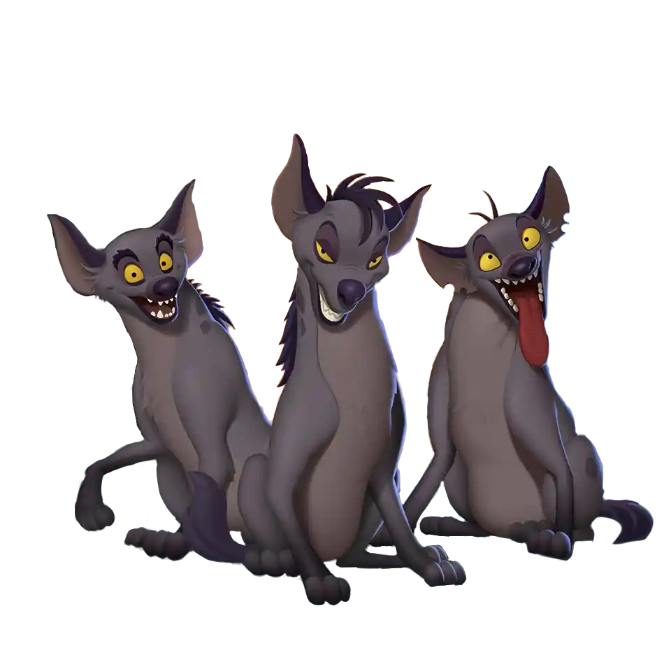 Shenzi,Banzai and Ed (MK) PNG by jakeysamra on DeviantArt