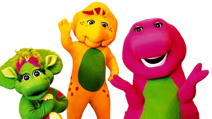 Barney,Baby Bop and BJ PNG by jakeysamra on DeviantArt