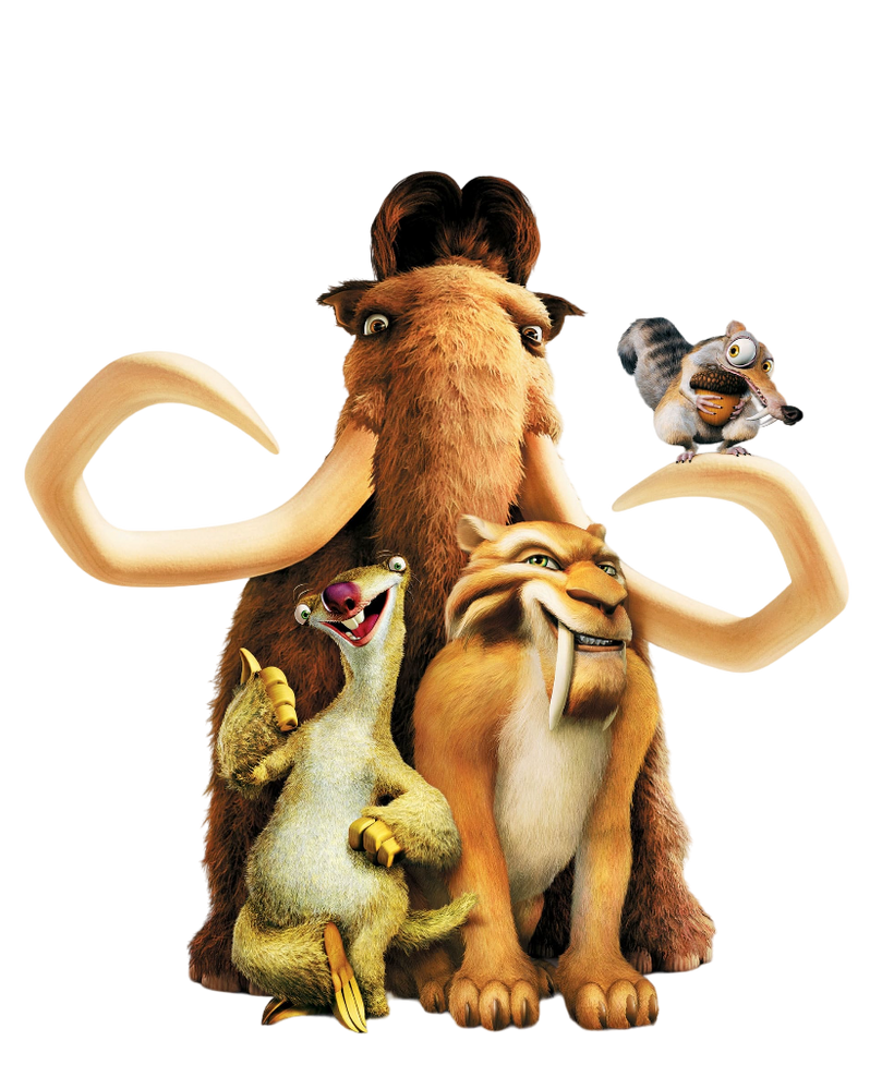 Scrat Rml Style Manny,Sid,Diego and Scrat PNG by jakeysamra on DeviantArt