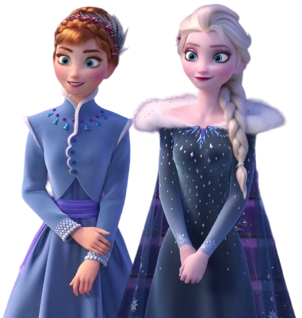 Anna and Elsa Olaf s Frozen Adventure PNG by jakeysamra on DeviantArt