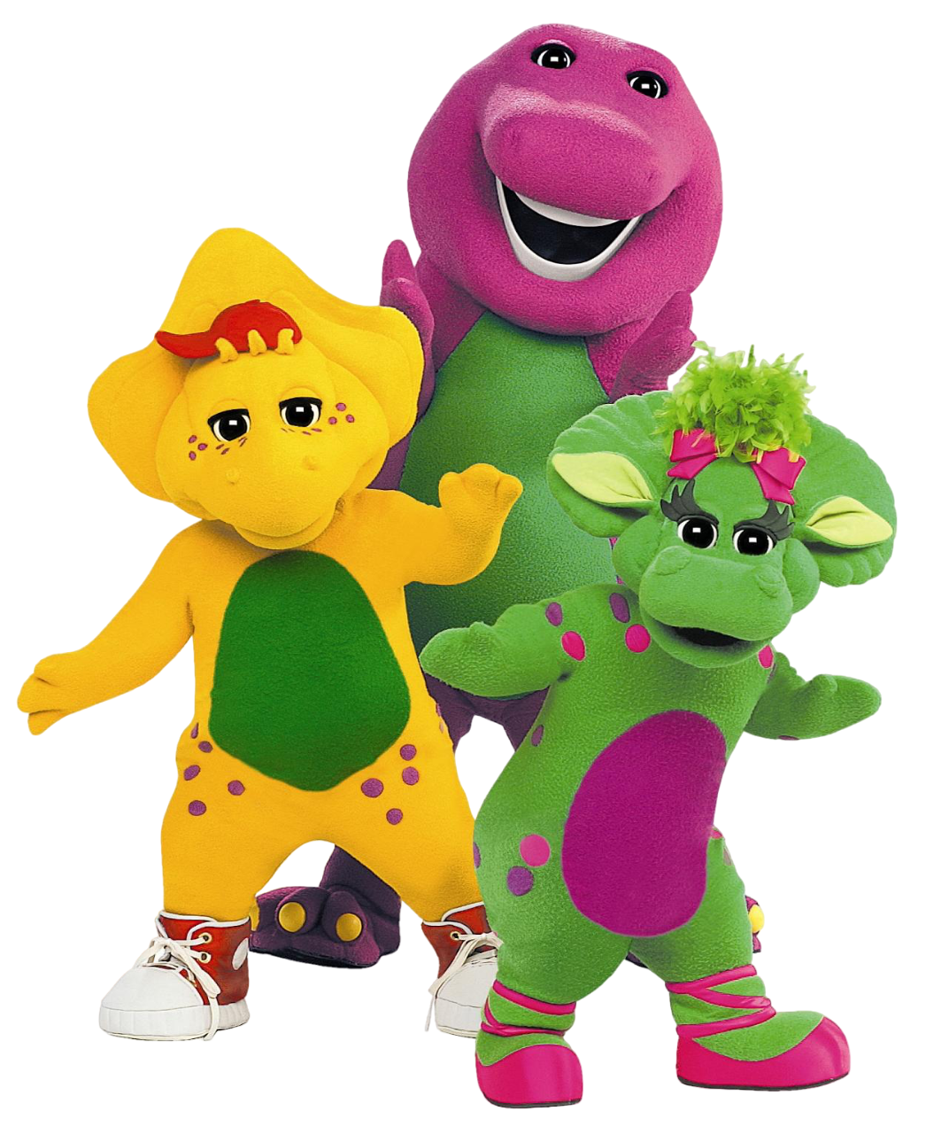 Barney,Baby Bop and BJ PNG by jakeysamra on DeviantArt