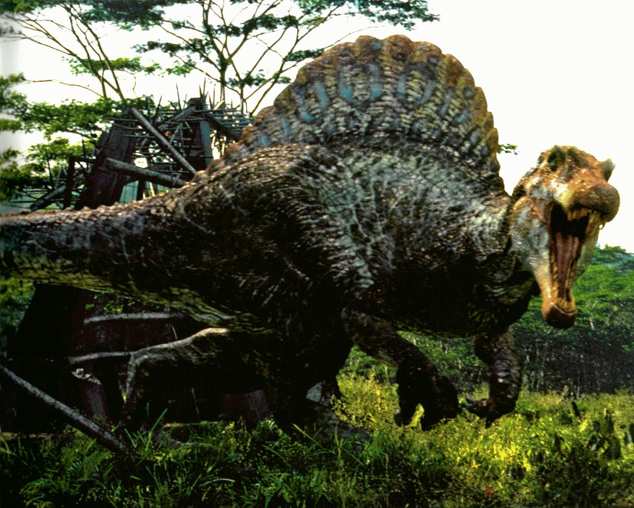 Spinosaurus Jurassic Park III By Jakeysamra On DeviantArt spinosaurus-jurassic-park-iii-by-jakeysamra-on-deviantart