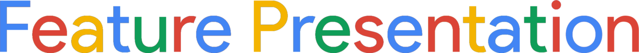 Feature Presentation Logo In Google Font by jakeysamra on DeviantArt
