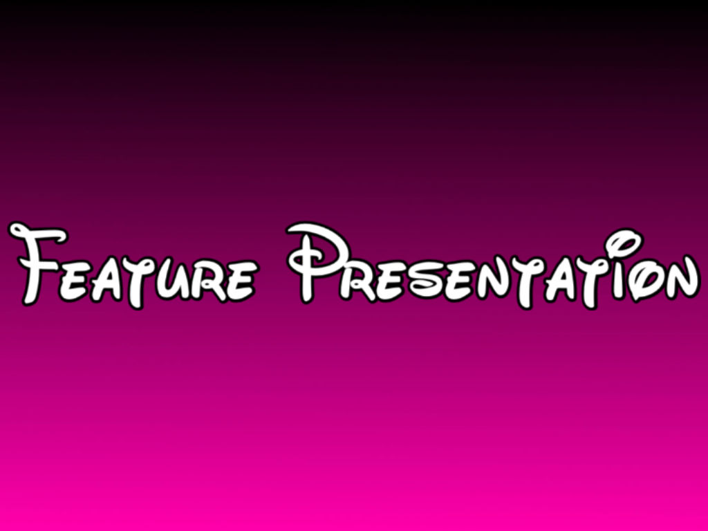 Feature Presentation Logo In Pink Background by jakeysamra on DeviantArt