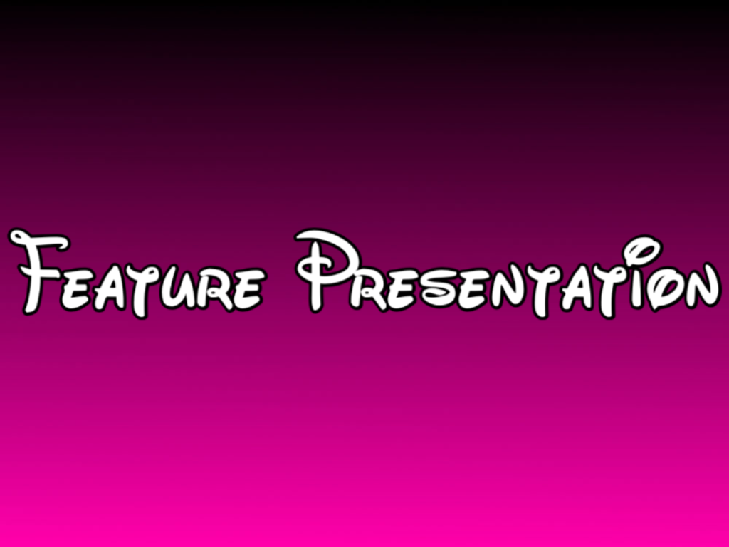 Feature Presentation Logo In Pink Background by jakeysamra on DeviantArt