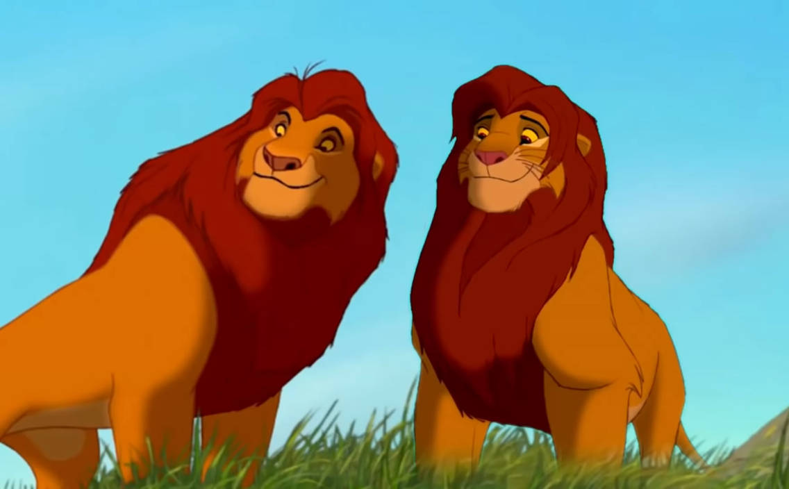 Mufasa and Simba by jakeysamra on DeviantArt