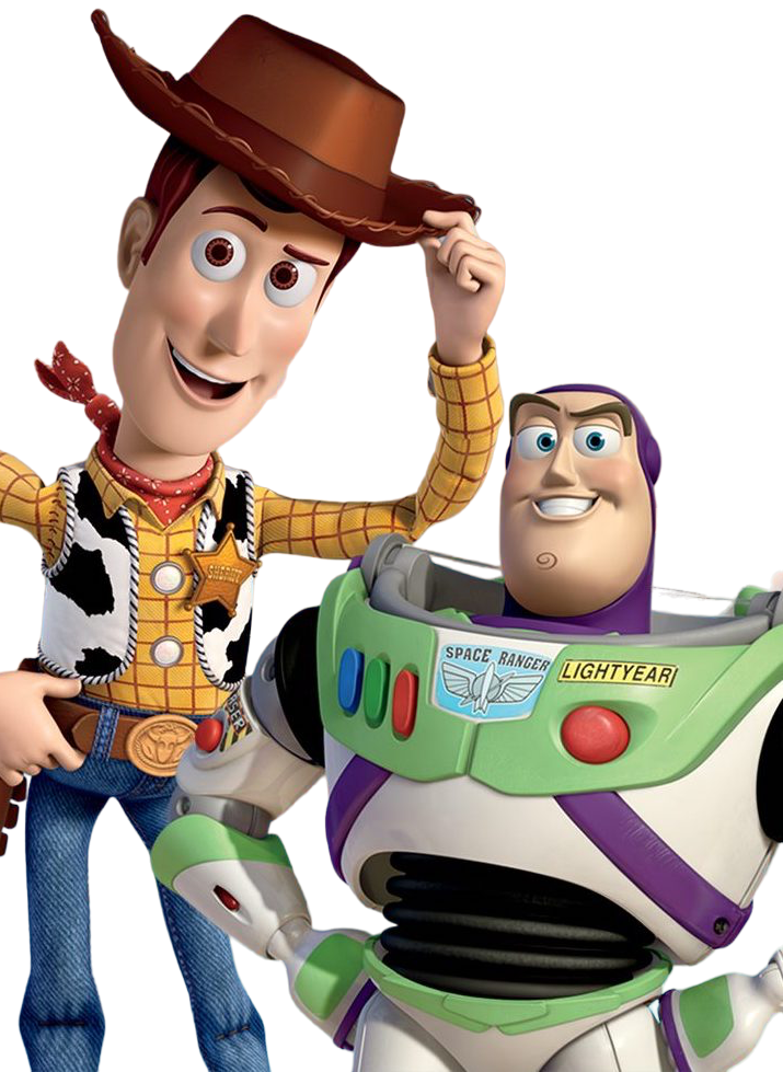 Buzz lightyear top y woody