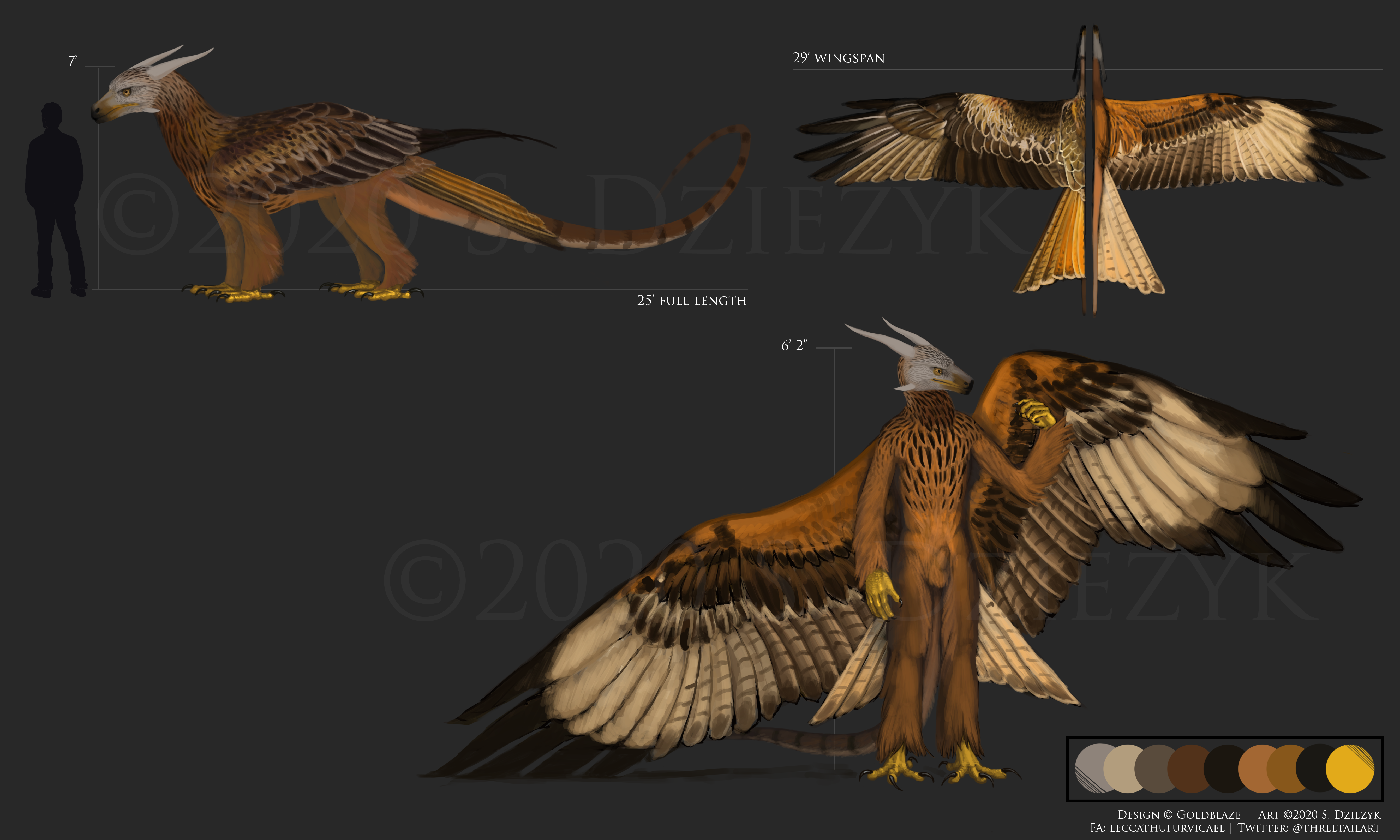 Commission- The Golden Hawk by DavidFernandezArt on DeviantArt