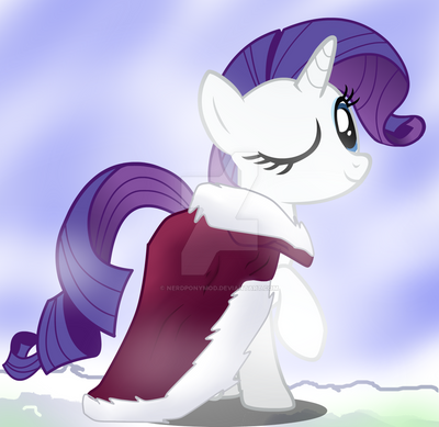 Rarity santa dress by NerdPonyMod on DeviantArt