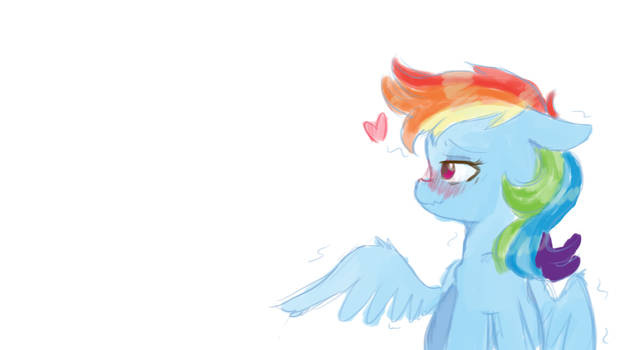 Rainbowdash in love