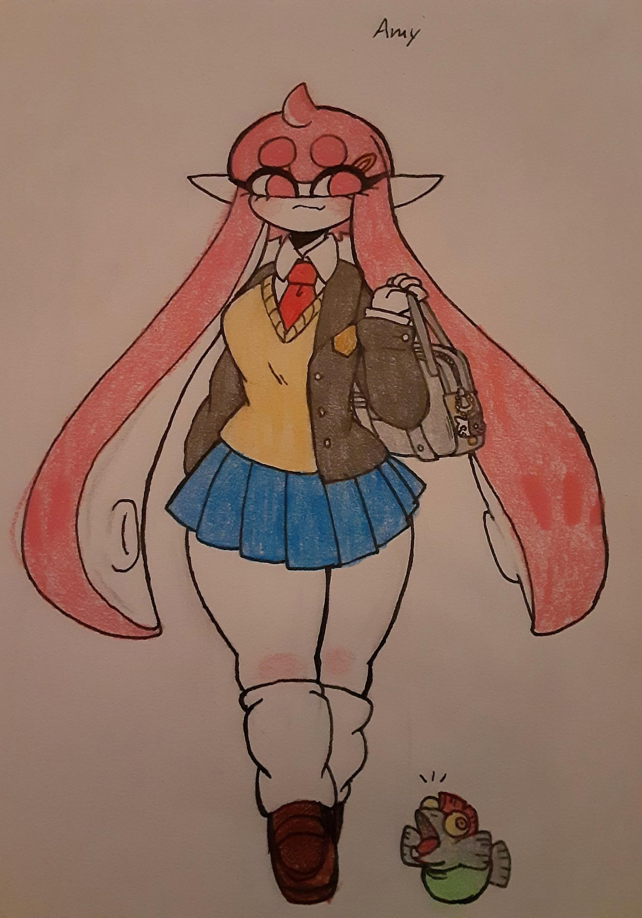 Splatoon High Splatoon high school by evelynclaythorne3 on DeviantArt