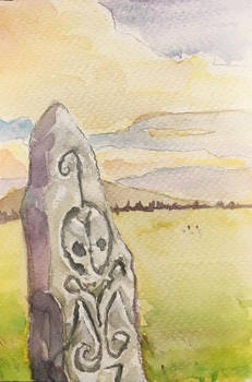 Standing stone