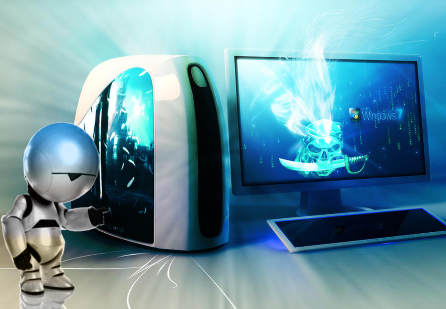 Pc Al Blue The Blue Pc v2 by Emersonpriest on DeviantArt