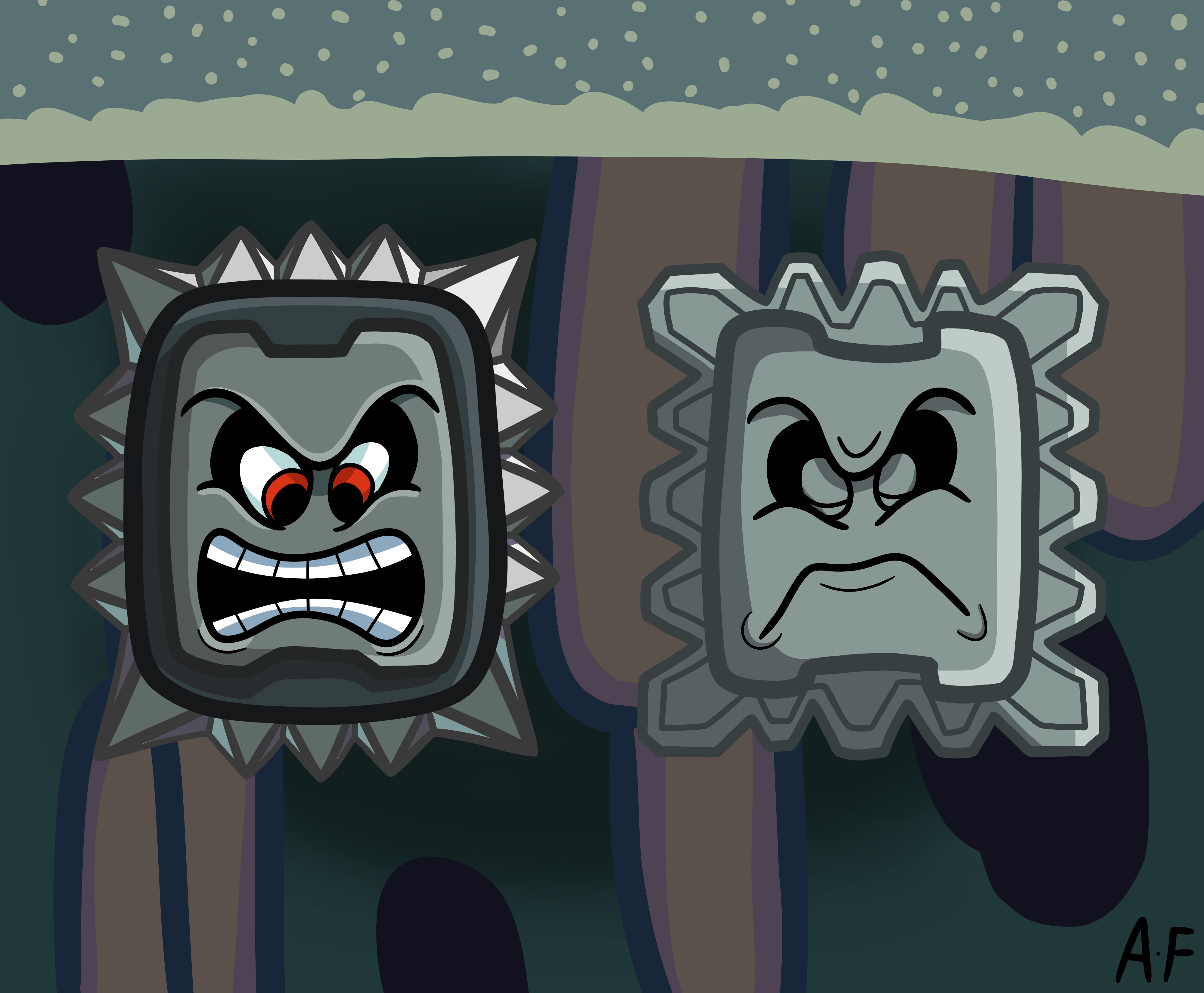 Thwomp Comic Thwomps! by Yosharly on DeviantArt