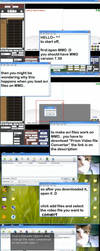 MMD Tutorial HOW TO: Load avi files on MMD by Zaicy
