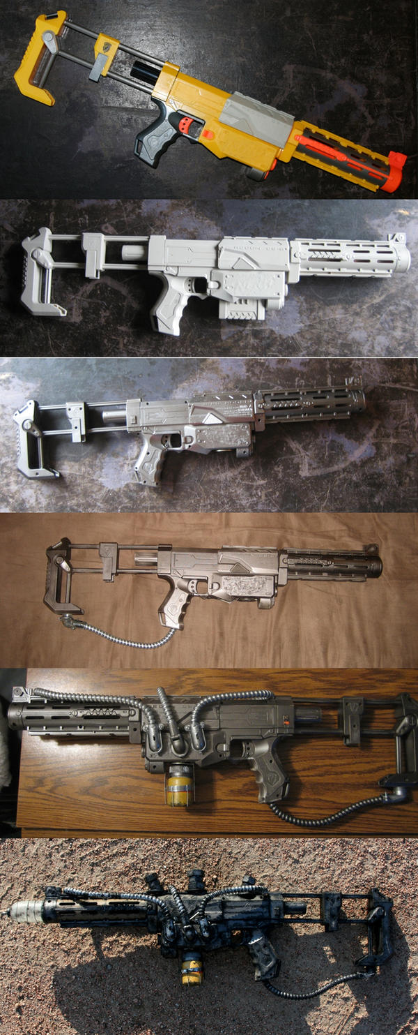 Plasma Rifle Progression