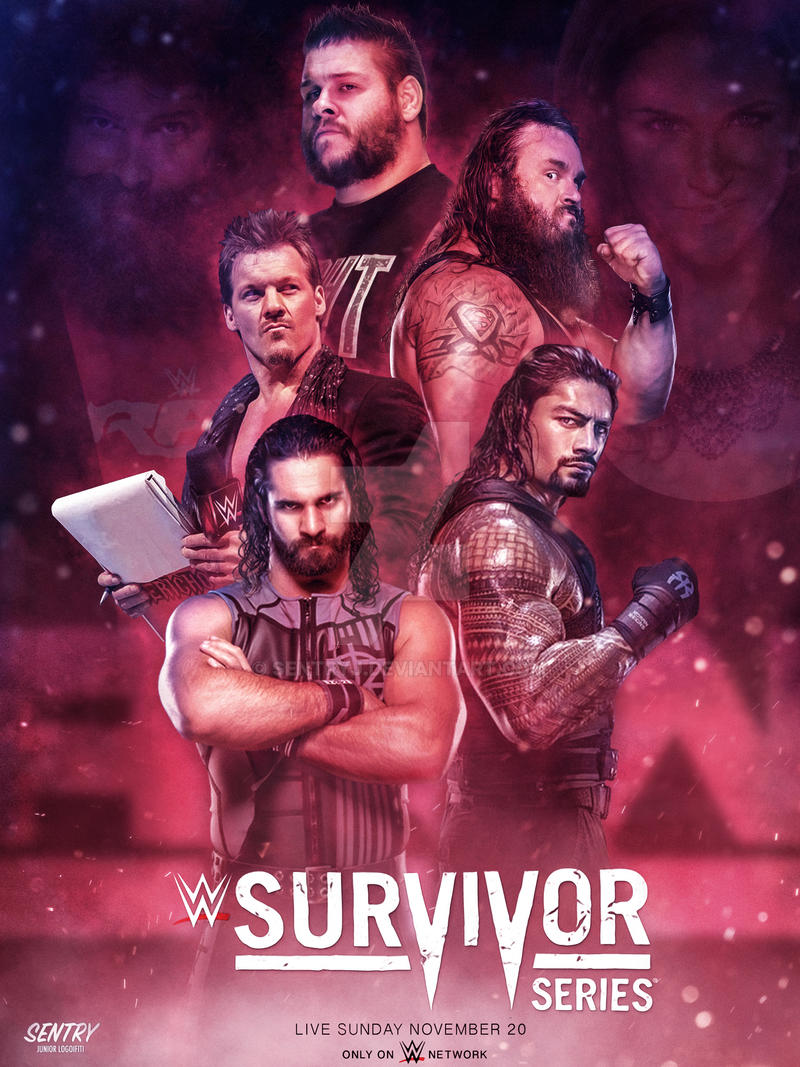 Team Raw - Survivor Series by sentryJ on DeviantArt