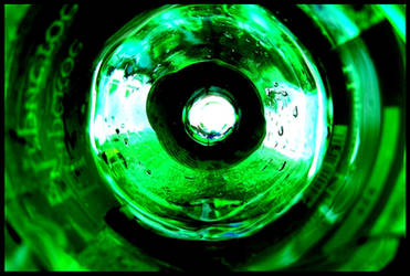 Thru the eyes of bottle