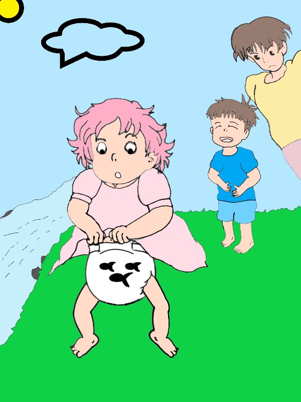 Clorits Ponyo Ponyo Little Fishy In Diapies Pt 2 By Dia by brice7867 on DeviantArt