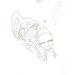 Zim and Dib