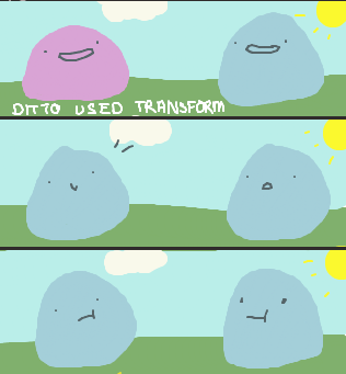 Ditto used Transform! by JoshR691 on DeviantArt