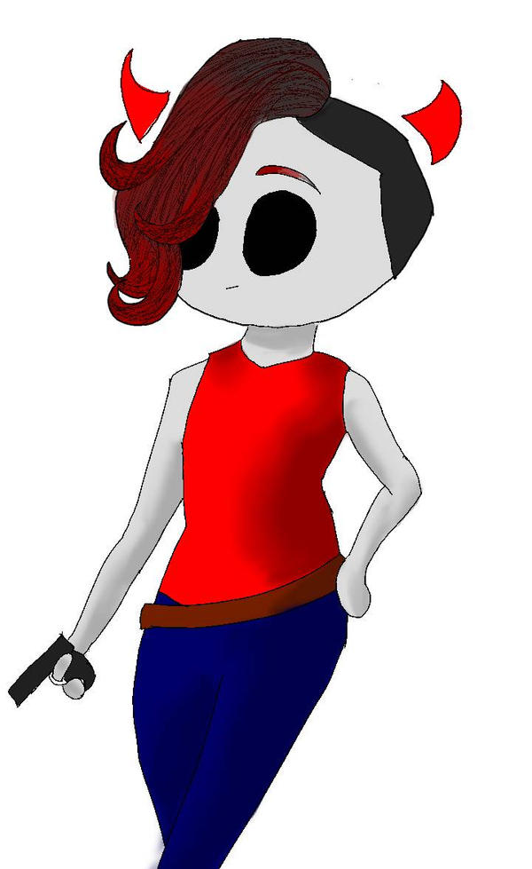 Devil Computer Oc Devil Oc by InsertGirlName on DeviantArt