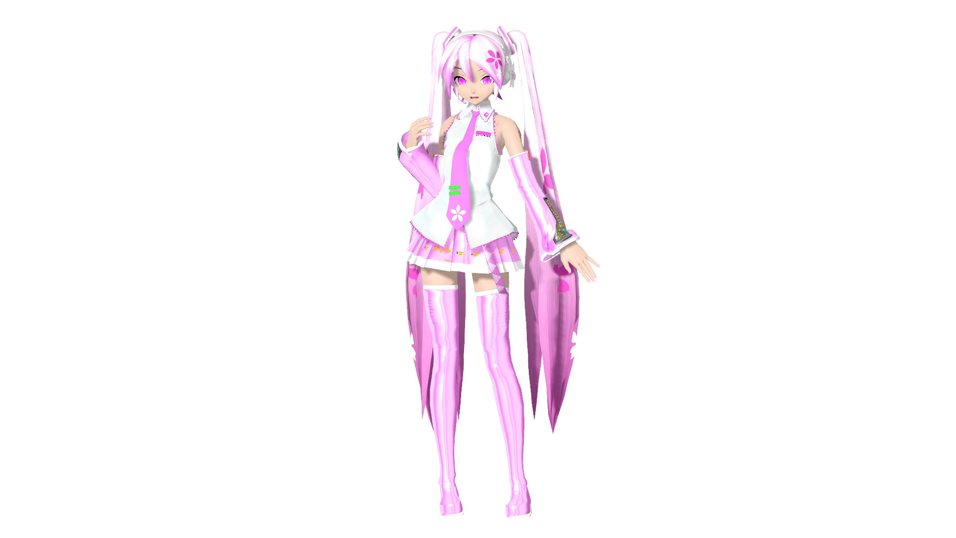 MMD DT Sakura Miku DL