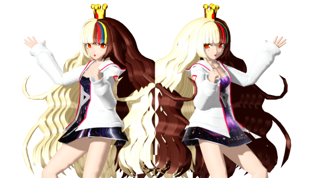 MMD newcommer Galaco DT v2 Download