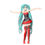MMD DT Fake Doll Miku Preview