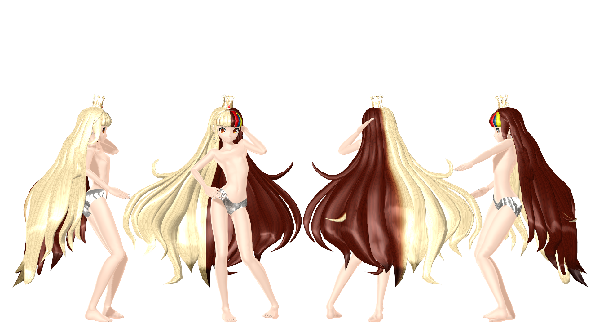 MMD DT Galaco Hair [meta]