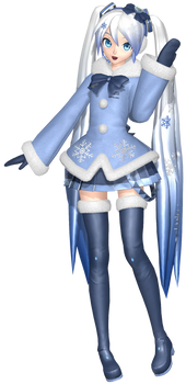 MMD Dreamy Theater Extend: Snow Miku 2012