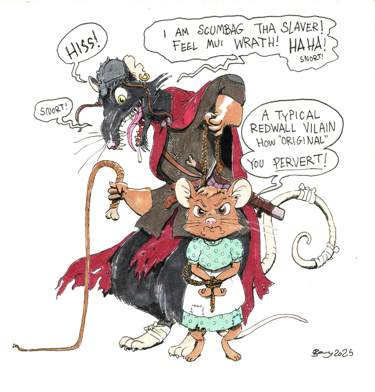 Redwall Rats Generic Redwall Villain and Miss Mouse by Soehave on DeviantArt