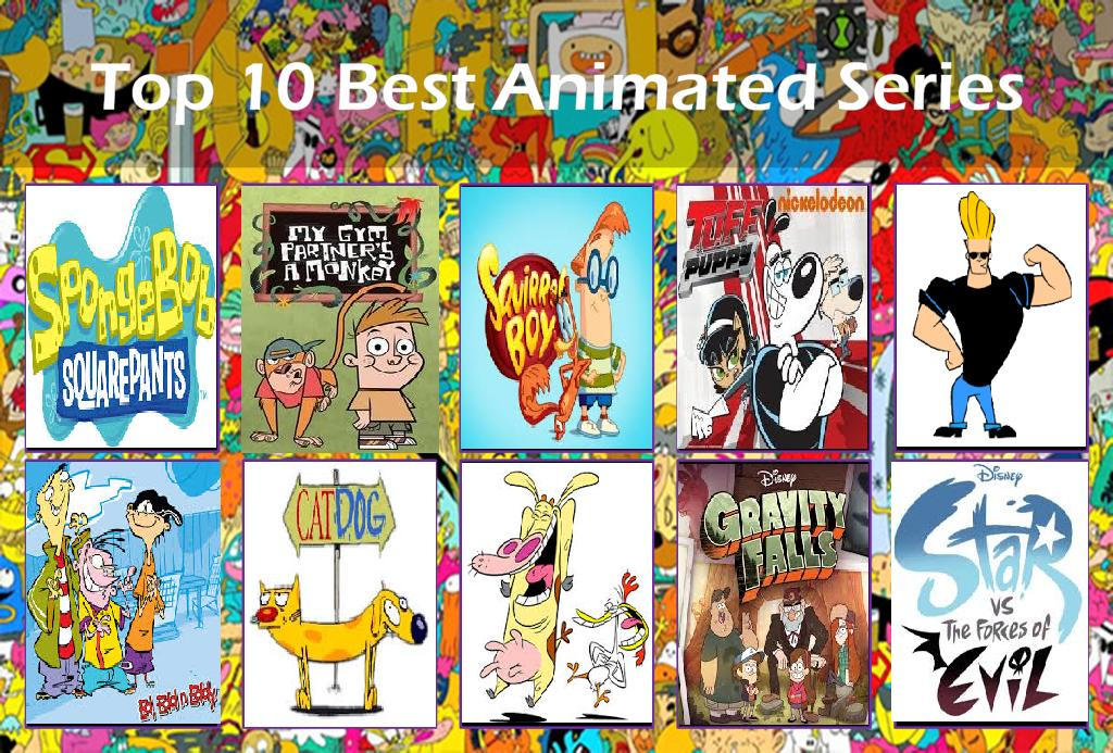 Top 10 best animated series by Burgermaster92 on DeviantArt